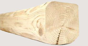 Travi uso fiume e uso legno Tecnowood